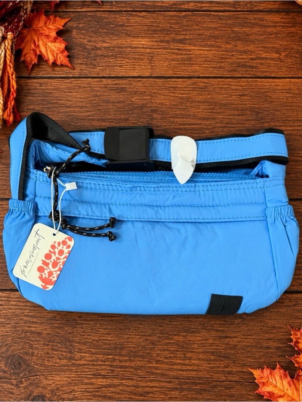 FP Movement Free People Check It Crossbody Bag Blue MSRP $58 NWT